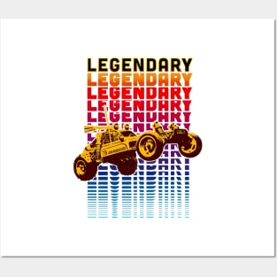 RC10 Vintage RC Gold Pan 80s TE TEAM Buggy LEGEND Posters and Art